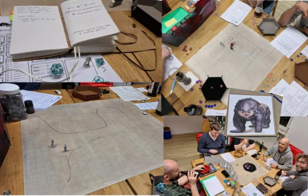 firmeninterne D&D-Runde