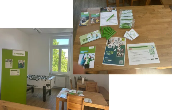 Gesundheitstag bei der SHI GmbH mit unserem Gesundheitspartner BARMER