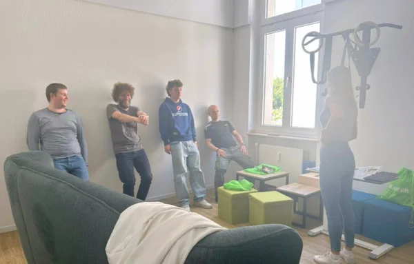 Faszientraining beim SHI-Gesundheitstag