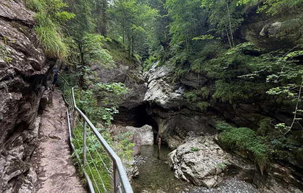 Wandern in der Starzlachklamm